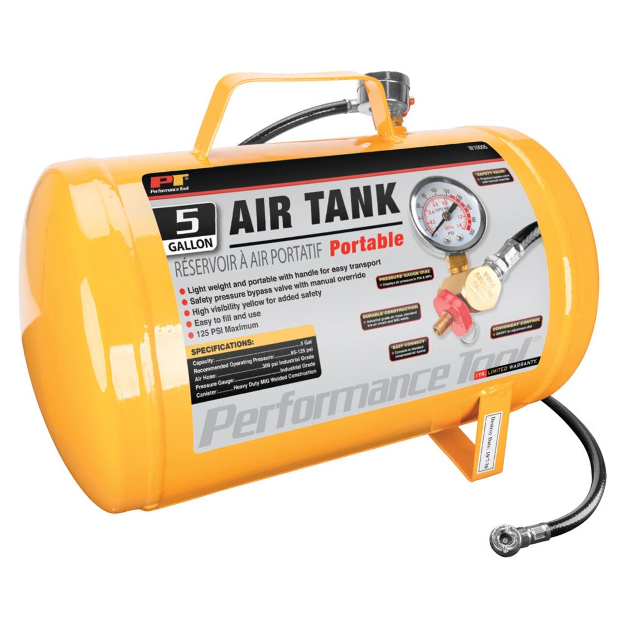 Performance Tool W100 Air Tank