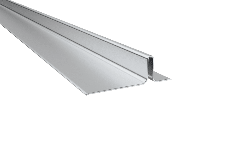 Pemko Z4P-96 Interlock Weatherstrip, Length-96", Finish-Steel Metal