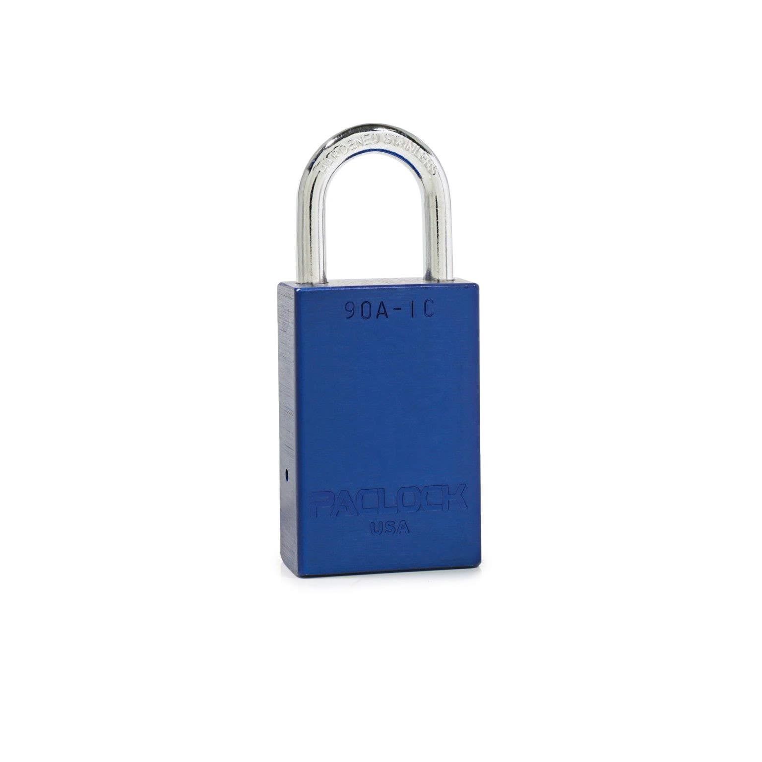 Paclock 90A-IC SFIC Compatible Light Duty Aluminum Padlock, 1/4" Shackle Dia.