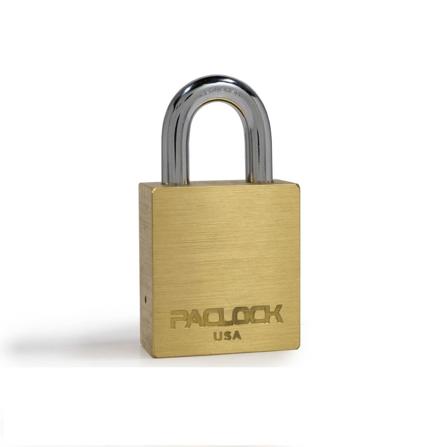 Paclock LFIC-3B LFIC Compatible Heavy Duty Brass Padlock, 3/8" Shackle Dia.