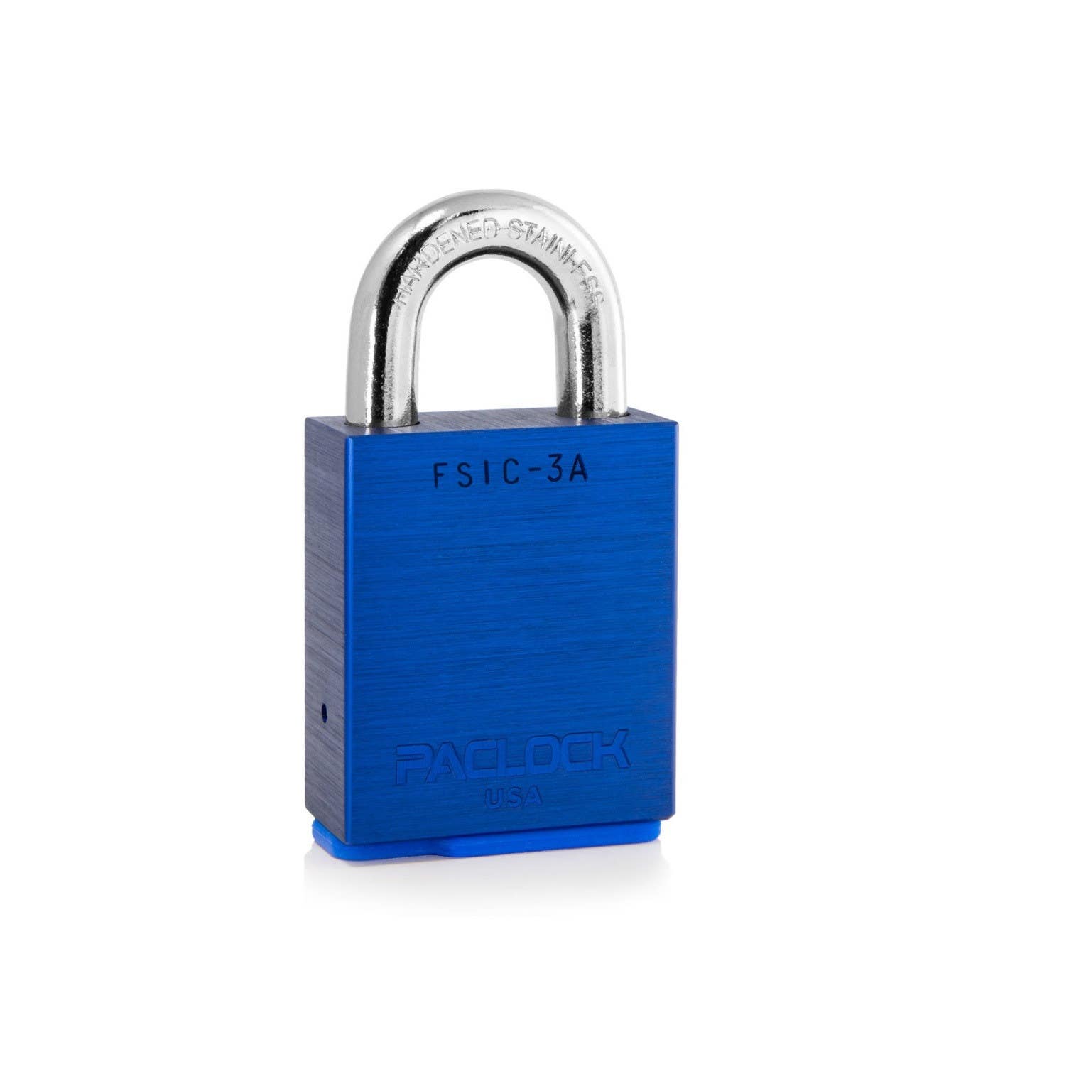 Paclock FSIC-3A FSIC Compatible Heavy Duty Aluminum Padlcok, 3/8" Shackle Dia.