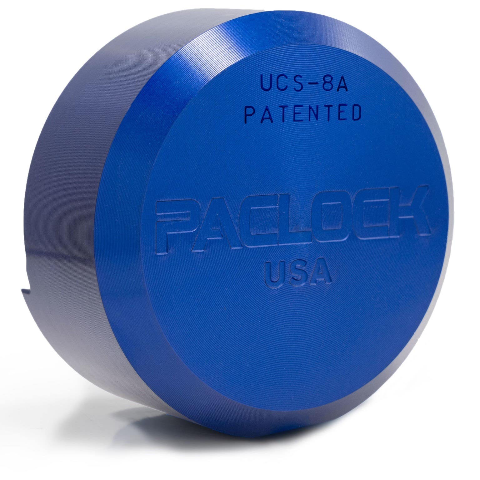 Paclock UCS-8A Hidden Shackle Stepped-Back Puck Lock, Universal Cylinder System,6-Pin Cylinder
