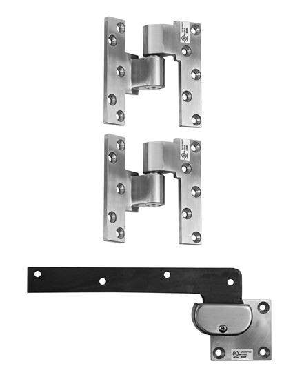 ABH Hardware 0547-3/4" Offset Pivot Set