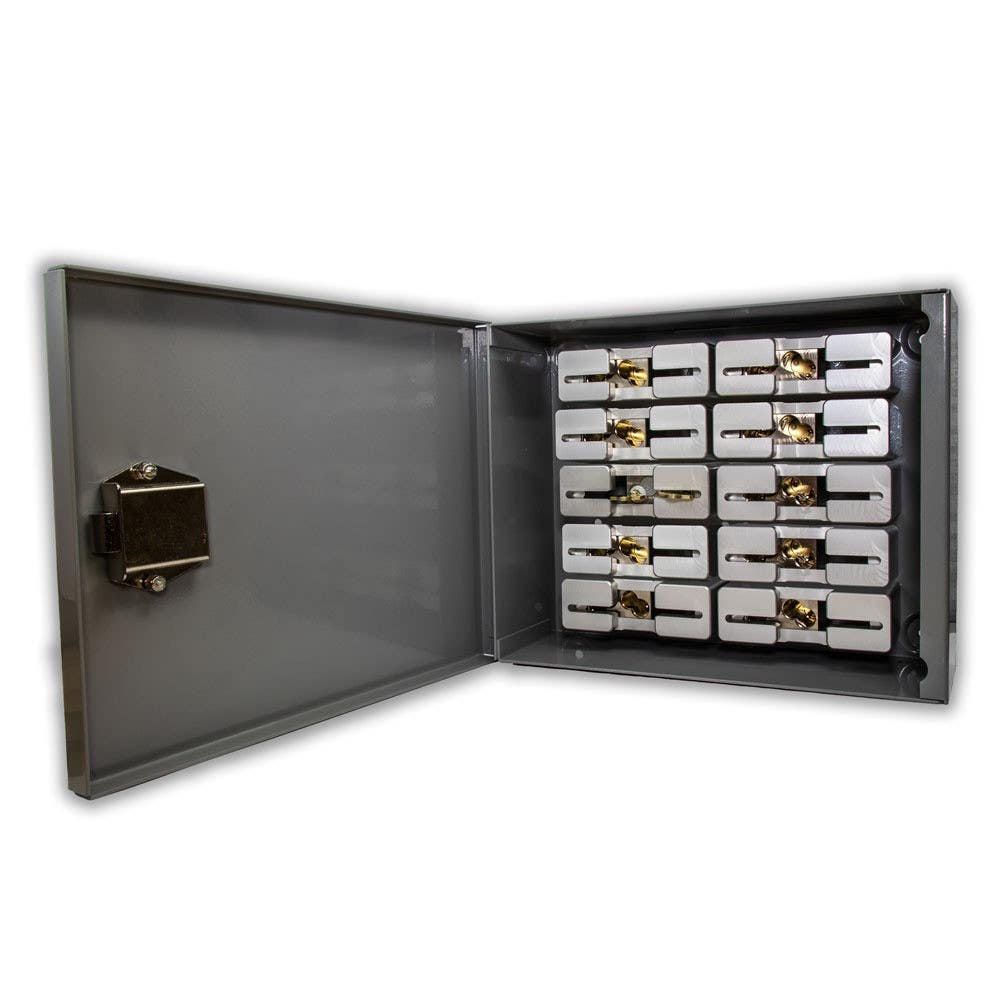 Paclock PAC-KEEPER-BOX10-CBL Wall Mountable Steel Box For PAC-KEEPER Key Control System