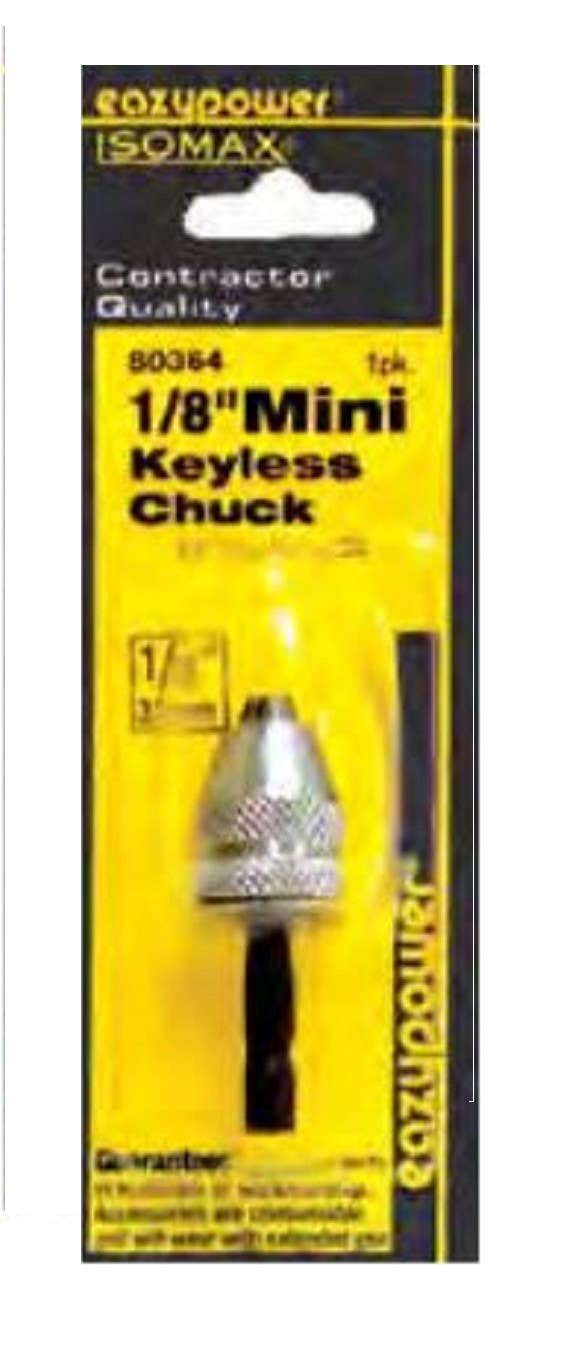 Eazypower 80364 1/8" Mini Keyless Chuck