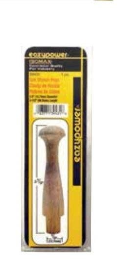 Eazypower 39431 Oak Shake Peg, 1/2" X 3-1/2", 1 PK