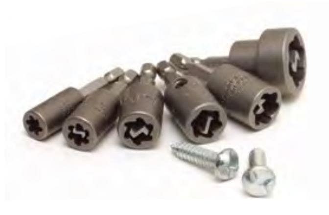 Eazypower 8 One-Way Screw Remove, 1 PK