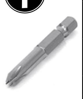 Eazypower 19942 PhillIps Security Power Bit, 1-15/16" Long