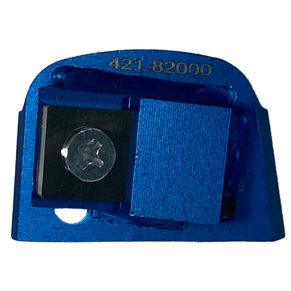 Virginia Abrasives 421-82000 Carbide Scraper, Blue, 3-PK