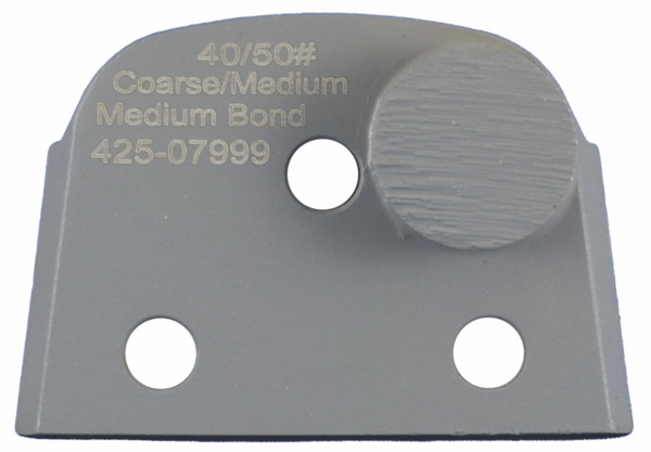 Virginia Abrasives 425-07999 Single Dot Grind Tooling , Grey, 3-PK