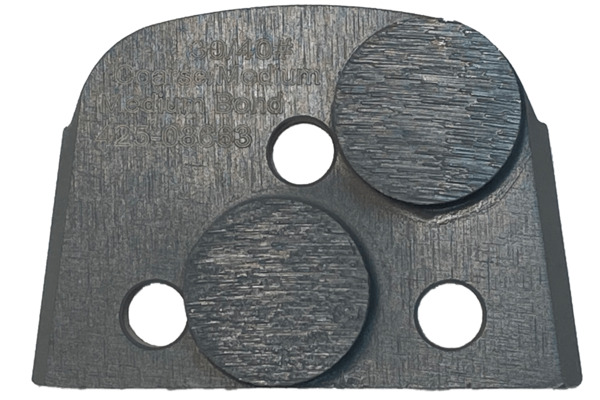 Virginia Abrasives 425-08663 Double Dot Grind Tooling, Grey, 3-PK