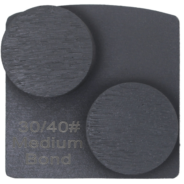 Virginia Abrasives 425-H08683 Double Dot Grind Tooling, Grey, 3PK