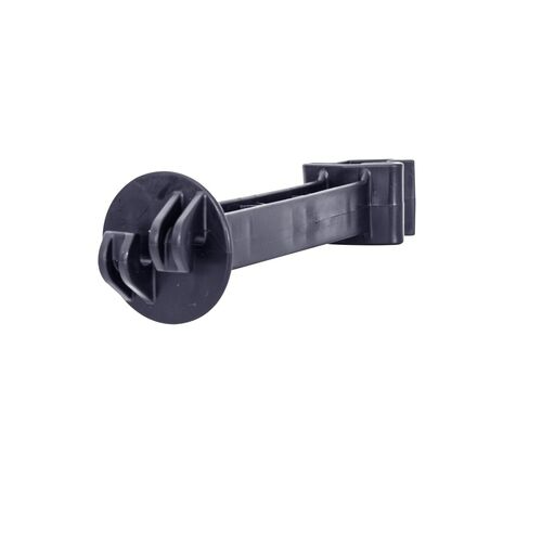 Gallagher G73204 5" Standard T-Post Offset Insulator, Black, 25-pk