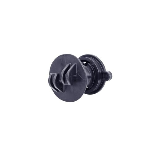 Gallagher G73404 Standard Rod Post Screw-On Insulator, Black, 25-pk