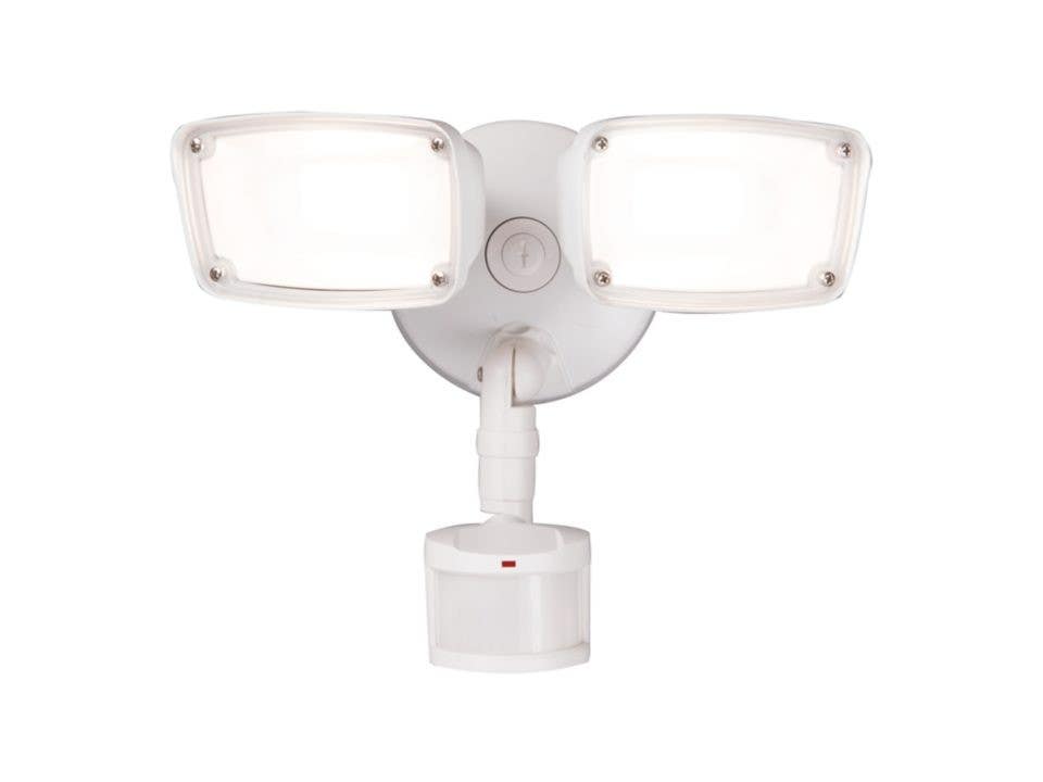 Cooper Lighting MST203T18B LED Security Light, 180 Degree Motion-Activated, Twin-Head, 150-Watt