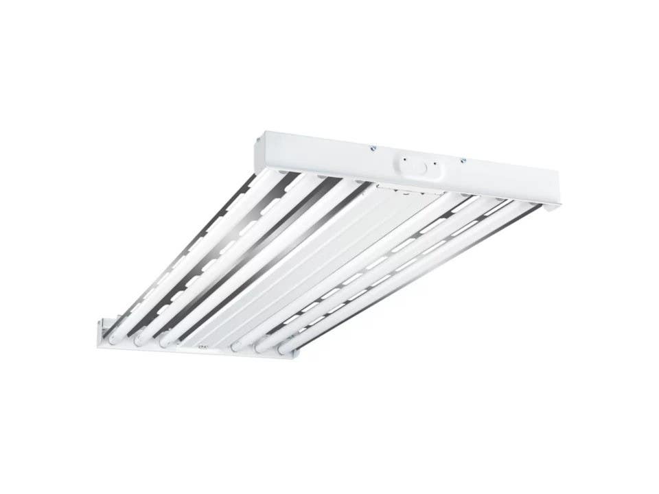 Cooper Lighting HBL654T5HORT1 F-Bay Fluorescent Light Fixture, T5, 6-Lamp, 2 x 4-Ft.