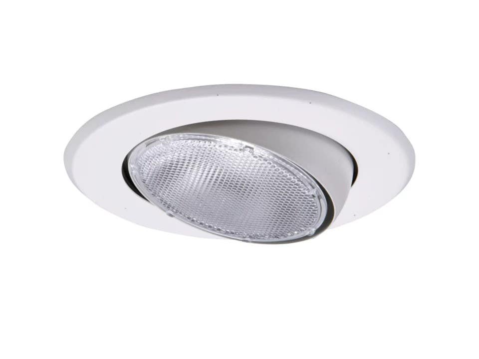 Cooper Lighting 5070P Adjustable Eyeball Ring, White, 5-In.