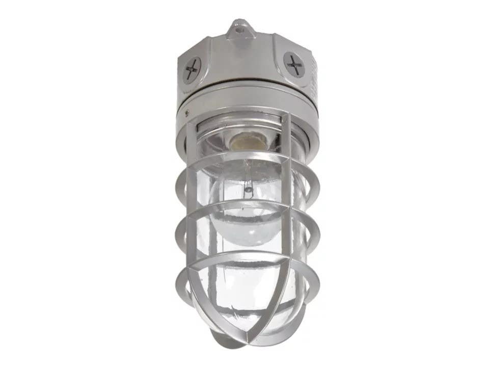 Cooper Lighting VT100G Floodlight With Bulb Guard, Incandescent, 100-Watt