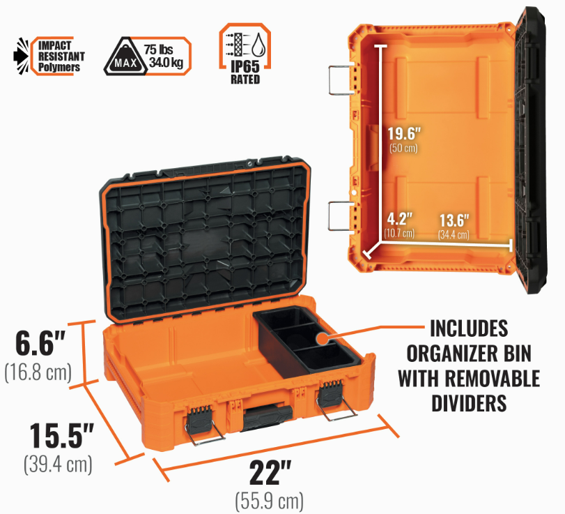 Klein Tools 54804MB MODbox Small Toolbox
