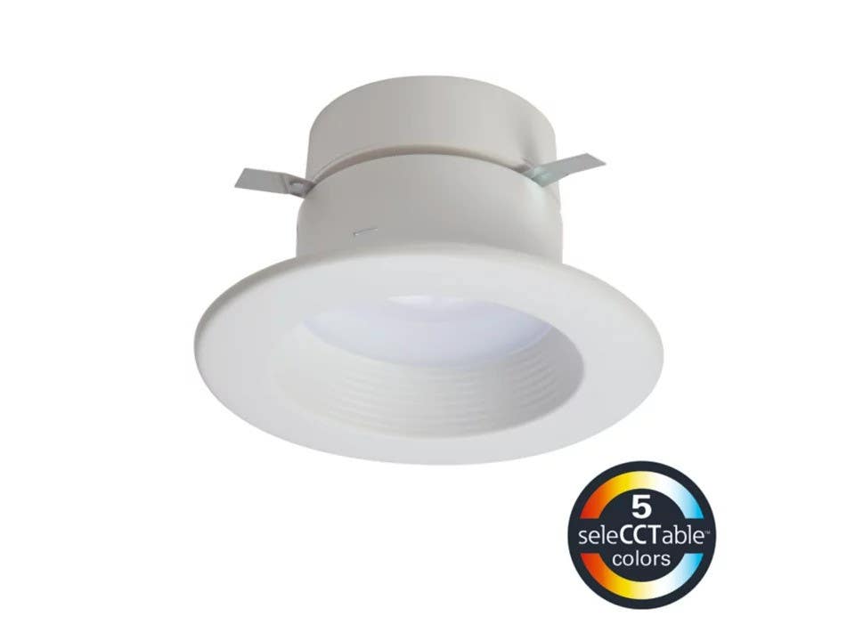 Cooper Lighting RL4069S1EWHR Led 4" Retrofit SeleCCTable Downlight