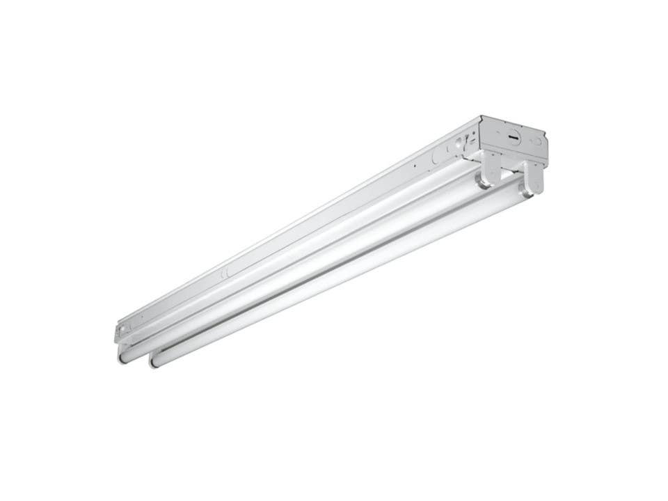 Cooper Lighting SSF2964WP Fluorescent Light Fixture, T8, 2-Lamp, 8-Ft., 118-Watt