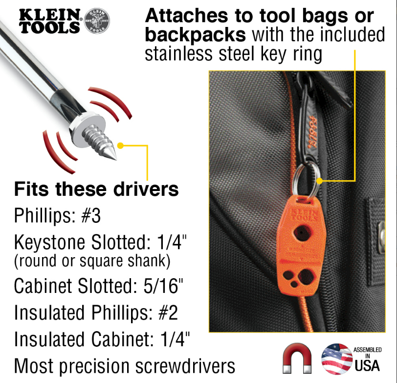 Klein Tools MAG2 Magnetizer / Demagnetizer