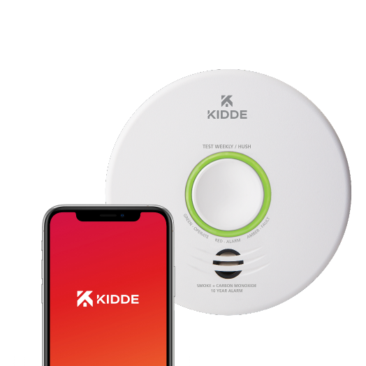 Kidde P4010ACSCO-WF Smoke + Carbon Monoxide Alarm w/ Smart Features