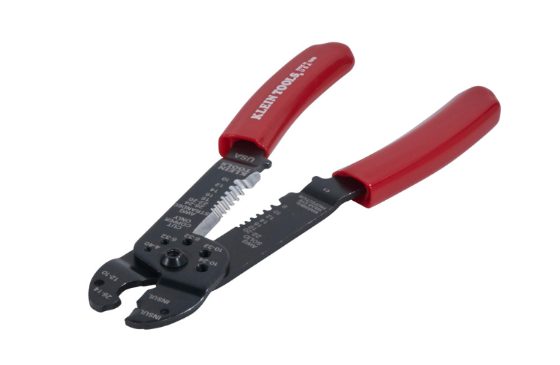 Klein Tools 1000 Multi Tool, 6-in-1 Multi-Purpose Stripper, Crimper, Wire Cutter