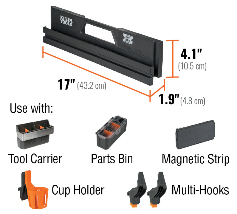 Klein Tools 54818MB MODbox Internal Rail Accessory