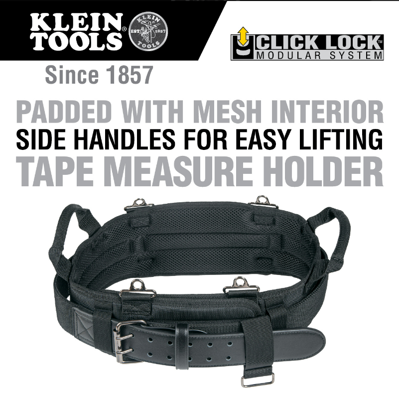 Klein Tools 55919 Tradesman Pro Modular Tool Belt - L