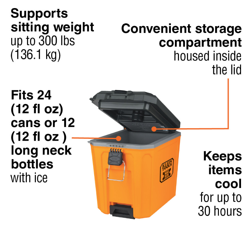Klein Tools 62204MB MODbox Cooler, 17-Quart