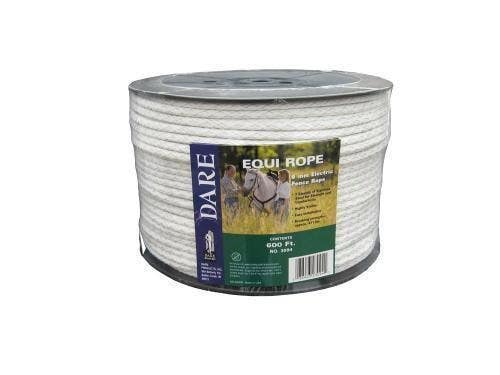 Dare 3094 6mm Poly Equi-Rope, 600 Ft for Equine Fencing