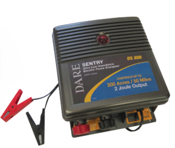 Dare DS800 Sentry Series Fence Energizer, 2 Joule