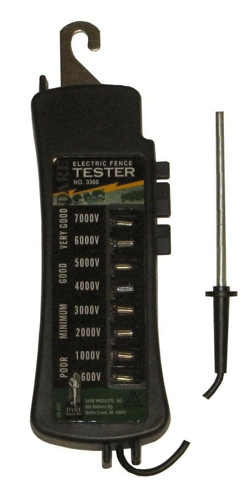Dare 3360 Electric Fence Tester