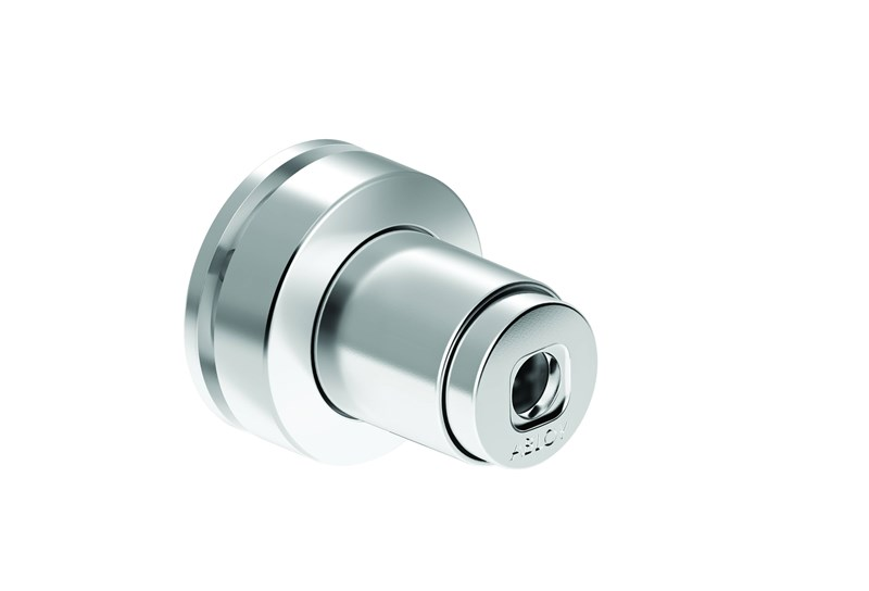 Aboly Sentry OF431 Push Button Cabinet Lock, Max. Door Thickness-(2-9) mm, Finish-Bright Chrome