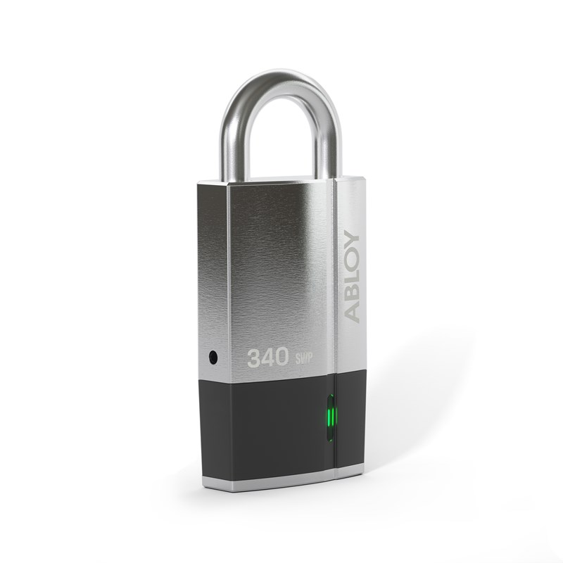 Abloy Sentry PLK340 Beat Padlock, 1/2 AA, Steel