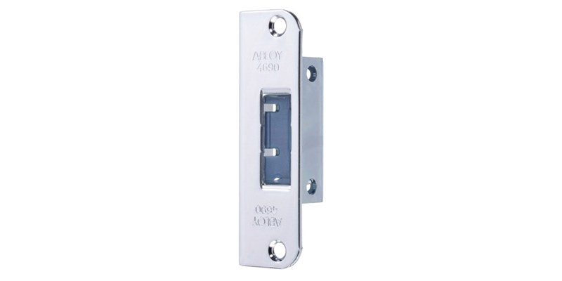 Abloy Sentry 4690 Striker Plate, Screw & Keep, Finish-Zinc Plated And Lacquered Steel