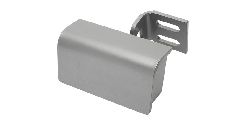 Abloy Sentry PL20 Padlock Staple, Finish-Zinc Plated, Polyester-Coated