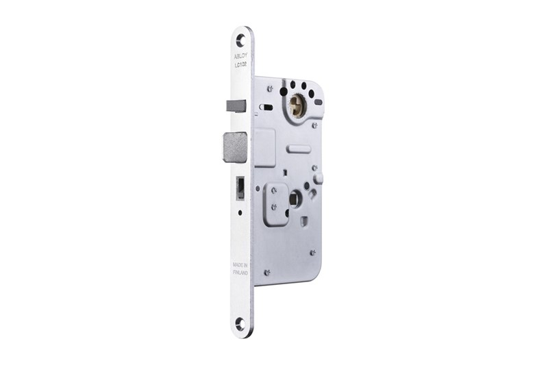 Abloy Sentry LC102 Mortise Lock Case, Finish-Zinc Plated And Lacquered Steel