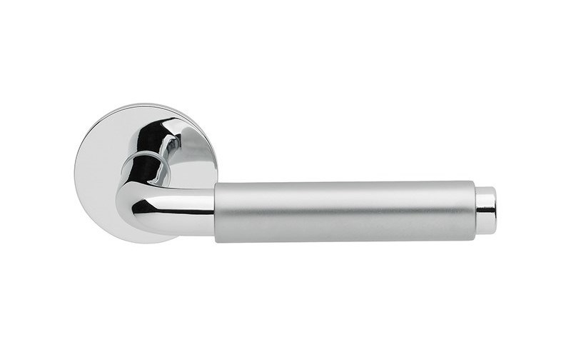 Abloy Sentry DH022 Parlament 22 Door Handle, Material-Brass, Finish-Satin Chrome