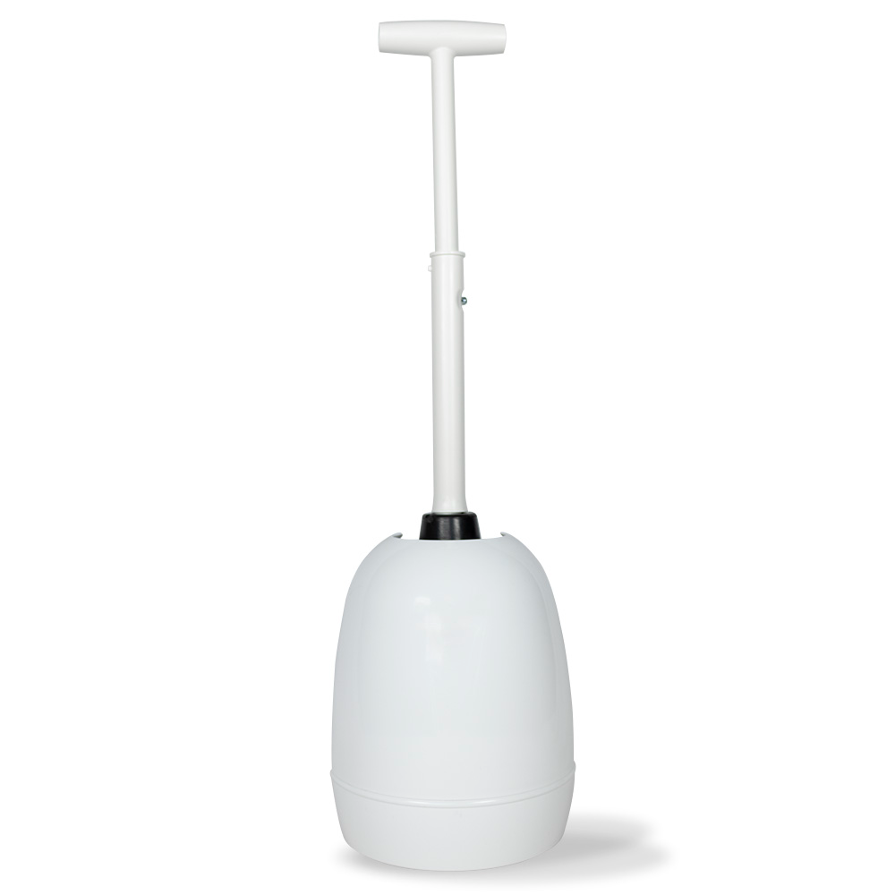 Korky 97-4A Beehive Max Hideaway Toilet Plunger with Holder