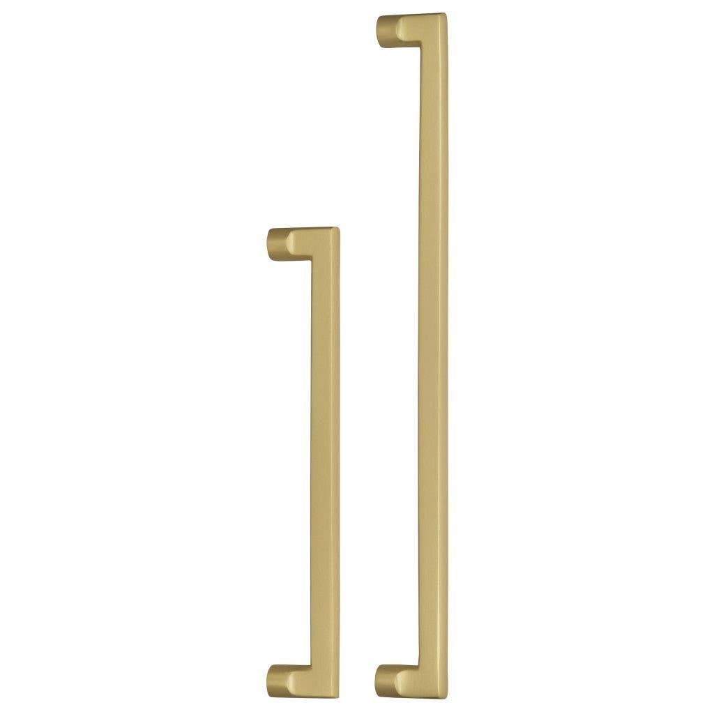 Omnia 9043P Ultima IV Modern Appliance/Door Pull, Solid Brass, 1" Width