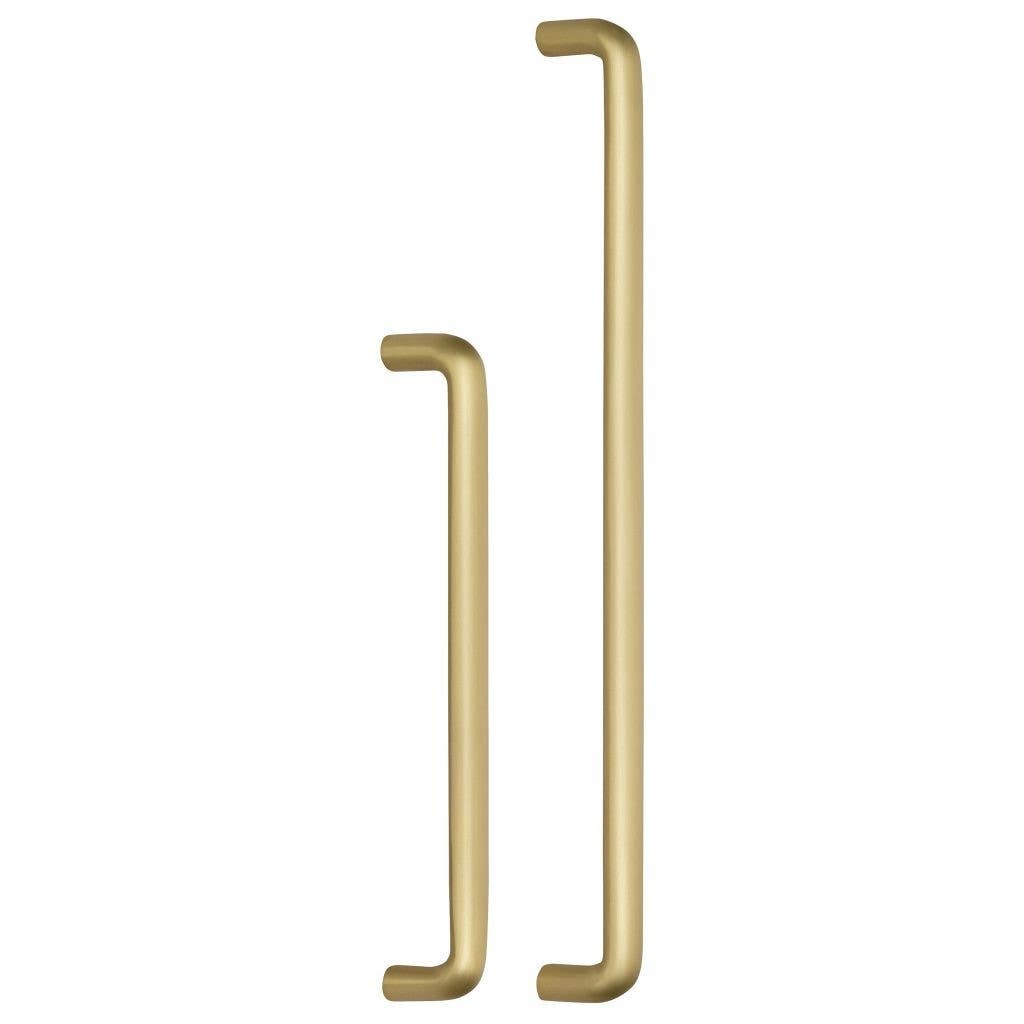 Omnia 9046P Ultima IV Modern Appliance/Door Pull, Solid Brass, 3/4" Width