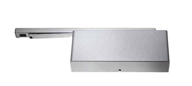 Abloy Sentry DC270 Door Closer, Backcheck, Double Installation, Finish-Silver