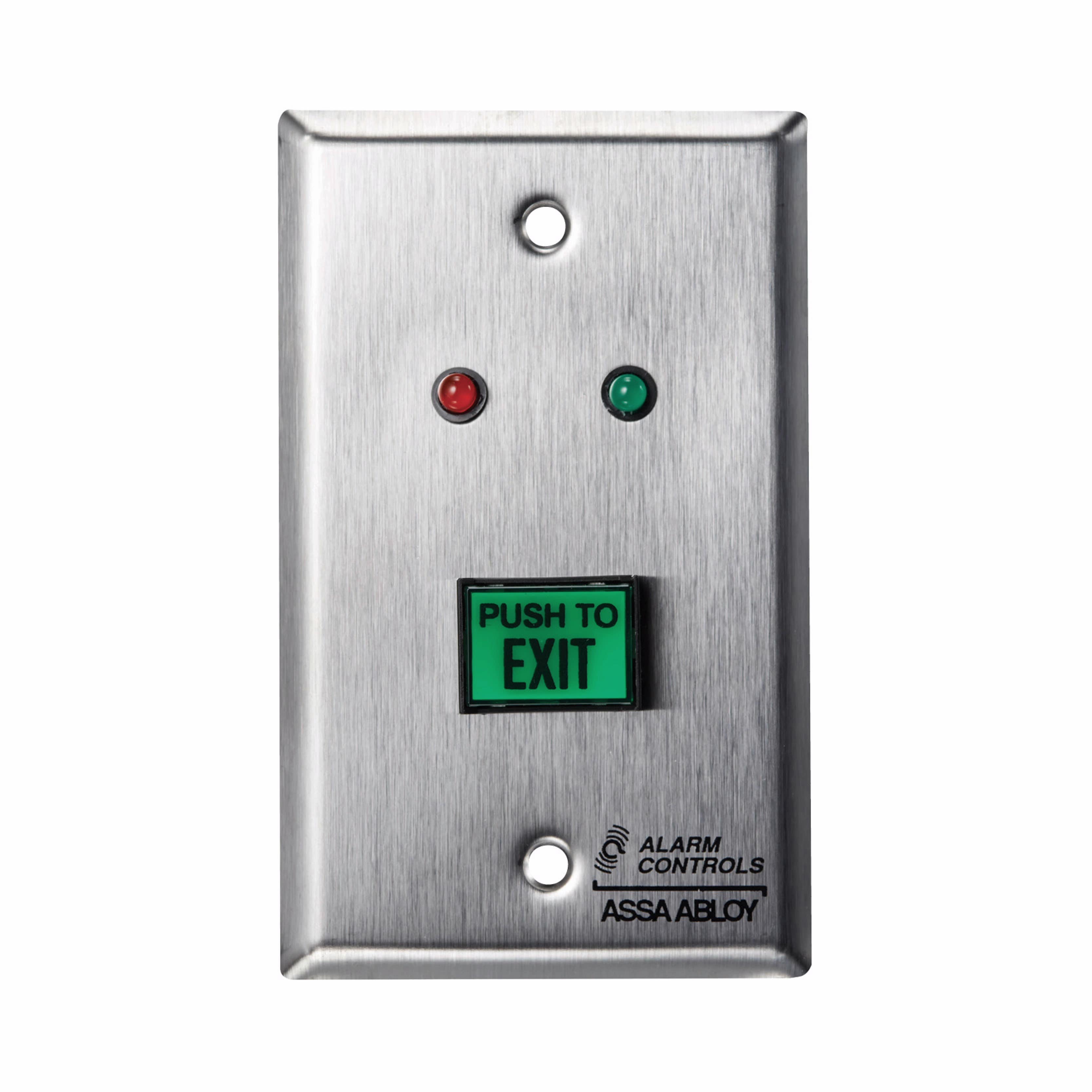 Alarm Controls TS-6 Single Gang Request to Exit Station w/ Rectangular Push Button & LEDs