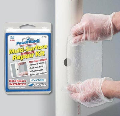 Fernco FP-P46 Pow-R Patch Multi-Surface Repair, 4" x 6"