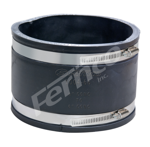 Fernco P1004-66 6" Concrete to Concrete Flexible Coupling