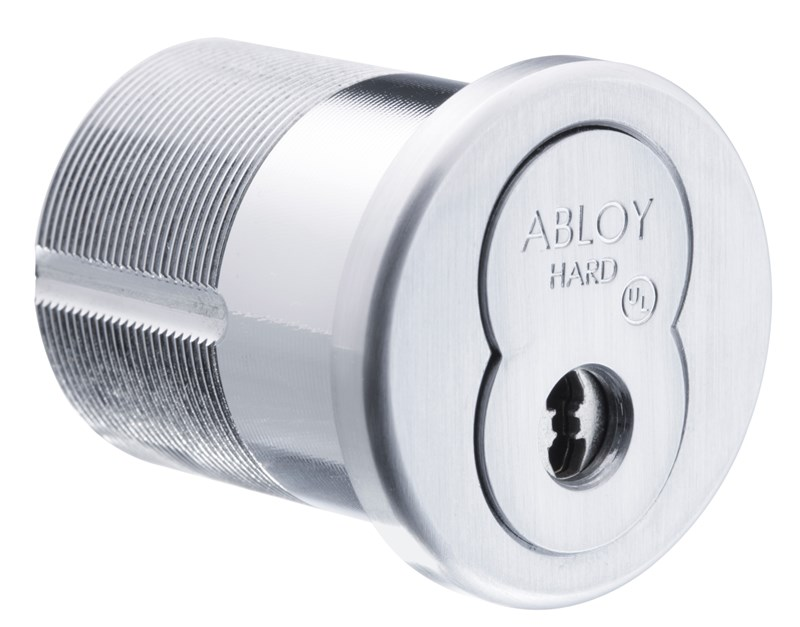 Abloy Sentry CYL416T Cliq Cylinder w/o Keys, Yale LFIC Retro-Fit, Brushed Chrome