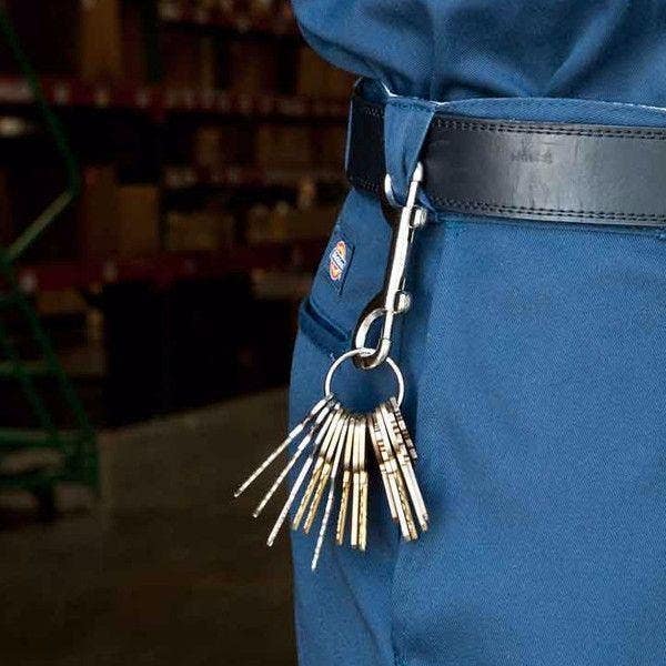 KEY-BAK 0305-906 Double-Sided Bolt Snap Key Ring