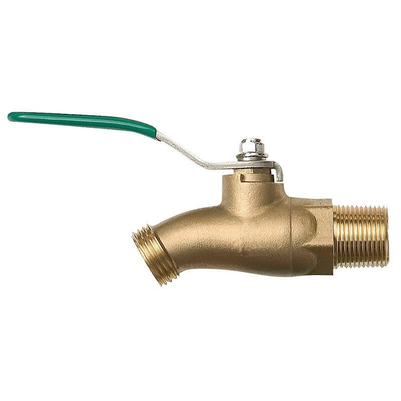 Arrowhead Brass 251BVLF Ball Valve, 3/4" hose thread